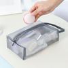 Zipper Makeup Bag Clear Toiletry Bags Portable Travel Organizer  Home