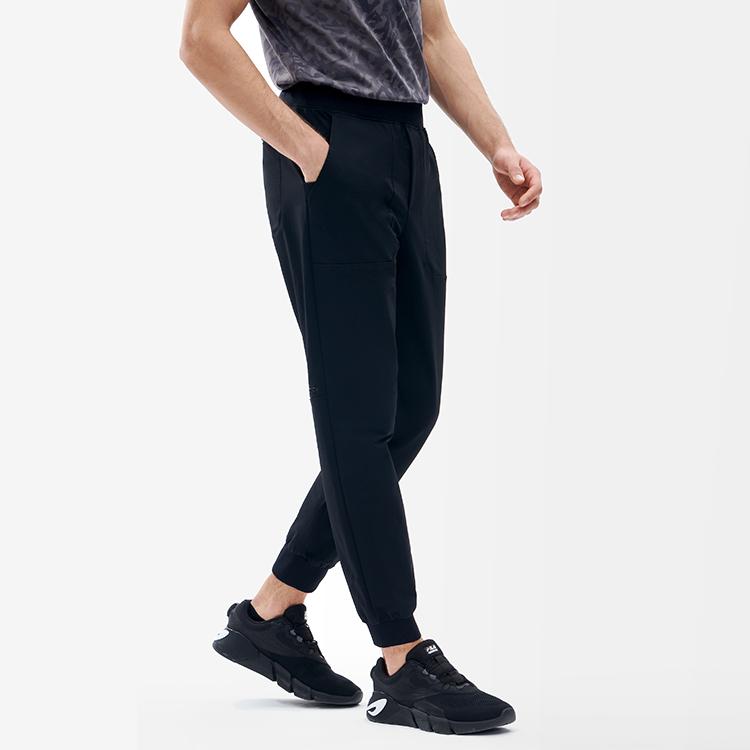 New FILA Athletics Knitted Sweatpants Men's Pitch Black A11M211807F-BK