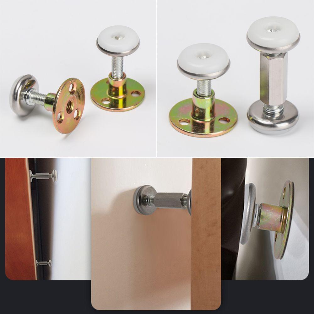 Shockproof Telescopic Threaded Bedside Support Wall Protective Hardware Fasteners Bed Frame Fixed
