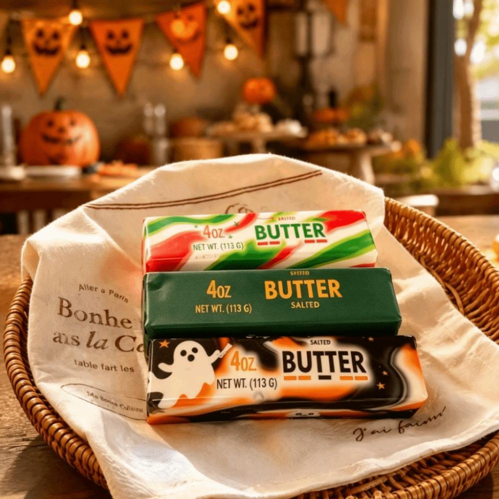 Colorful Slow Rising Butter Stick Squishy Ultra-Soft Fidget Decompression Toy HalloweenEdition