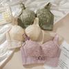 Women Ultra Thin No Wire Full Cup Adjustment Bra For Large Bust