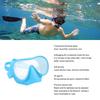 Anti-Fog Swim Goggles & Snorkel Mask with Tempered Glass for Freediving - Perfect for Underwater Exploration