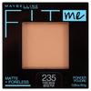 Maybelline Fit Me Matte Poreless Pressed Face Powder Makeup, Pure Beige, 0.29 Oz