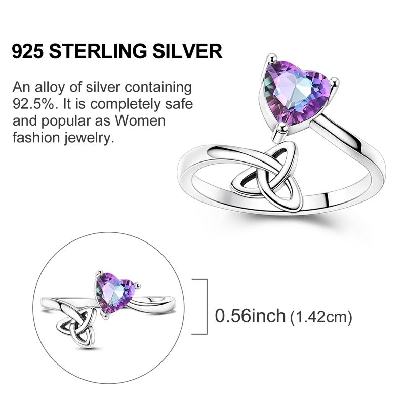 Original 925 Silver Shine Zircon Wedding Ring Simple Ring for Women Love Fashion Stackable Rings Popular Anniversary Jewelry