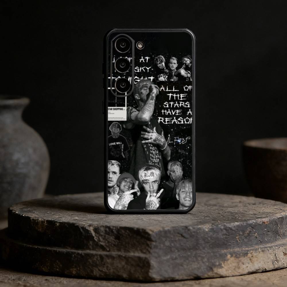 Чехол для телефона Lil Peep Star Shopping для Samsung Galaxy A13, 21s, 22, 31, 32, 52, 53, 71, 72, 73, Мягкий черный чехол