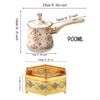 Turkish Coffee Pot Butter Chocolate Heating Milk Warmer Melting Pan