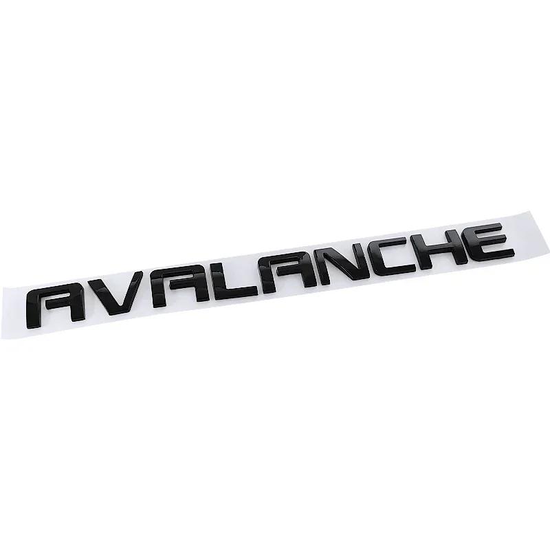АБС для Chevrolet AVALANCHE Логотип Буквы на Автомобиль Шильдик Наклейки на Задний Багажник Значок Декор Внешнего Стайлинга Авто