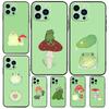 Мятно-зеленый Лягушка Гриб Для Huawei Nova 5T 9 10 SE 3i 7i 8i 11i 12i Y60 Y61 Y70 Y72 Y73 Y90 Y91 P30 P40 Lite Чехол