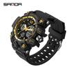 Sanda Tactical Luminous Waterproof Mountaineering Watch for Men - Multifunctional and Sporty