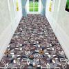Geometric Style Long Corridor Carpet Non-slip Hall Runner Easy Clean Hallway Area Rugs Washable Porch Entry Doormat