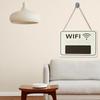 1/5 шт. Винтажная деревянная табличка с паролем Wi-Fi, настенный декор для дома, не требует электричества, для использования в помещении/на улице, минималистичная и долговечная