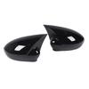 Side Mirror Cap Cover 735417229 Glossy Black Rearview Wing Mirror Cover for Grande Punto DAL EVO DAL
