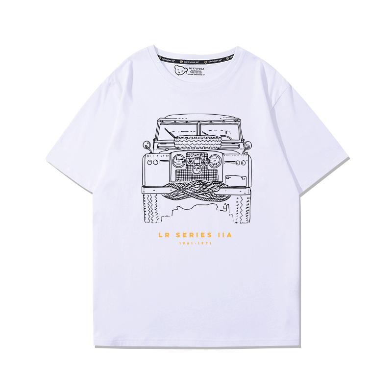 Защитник Хард Офф-роуд Футболка с коротким рукавом Мужская Женская Новая Хлопковая Повседневная Одежда Оригинальный Дизайн Оверсайз Топы Футболка