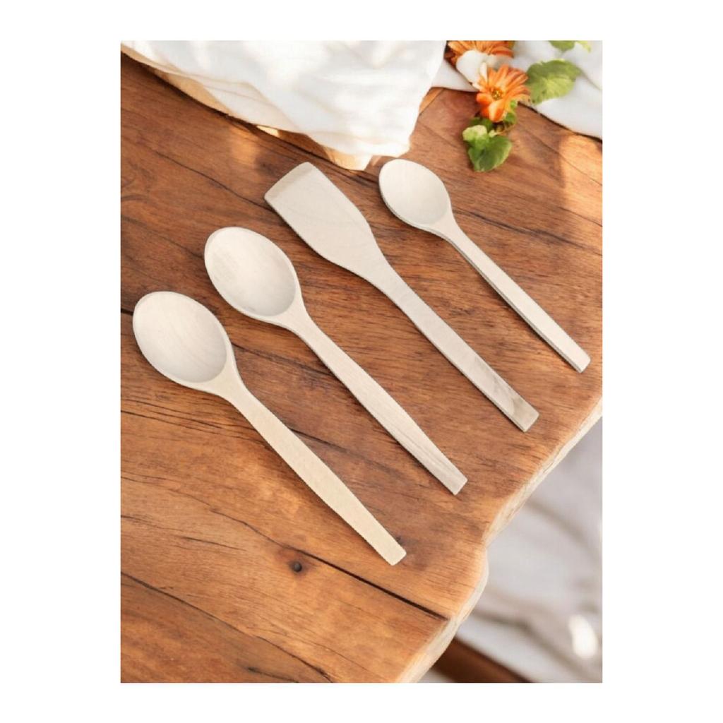 Wooden Spoon Set Of 4