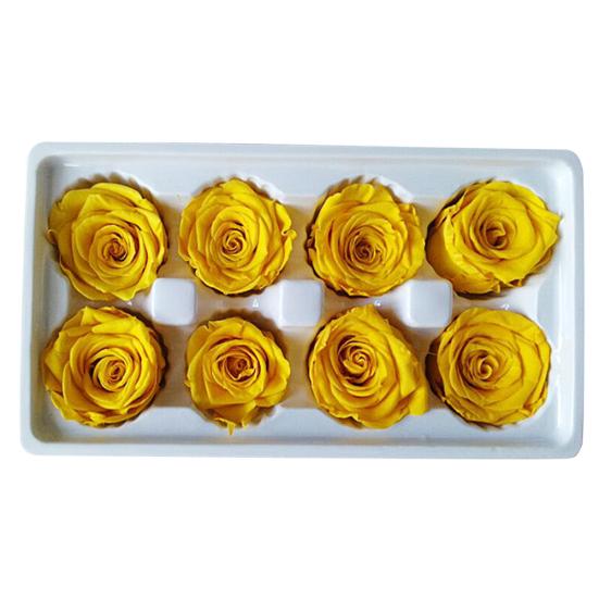 8 шт./коробка 4-5 см стабилизированный цветок бессмертная роза сделай сам Валентин свадьба праздничный подарок