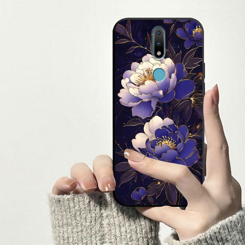 Protector For Nokia 2.4 1.4 3.4 5.3 5.4 6.2 Case Shockproof Soft Silicone For Nokia 7.2 6.3 8.3 5G Back Cover TPU Phone Case