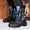 Зимние ботинки для мужчин Новые мужские ботинки Водонепроницаемая обувь для мужчин Обувь для активного отдыха Обувь для рыбалки Снег Работа Дизайнер