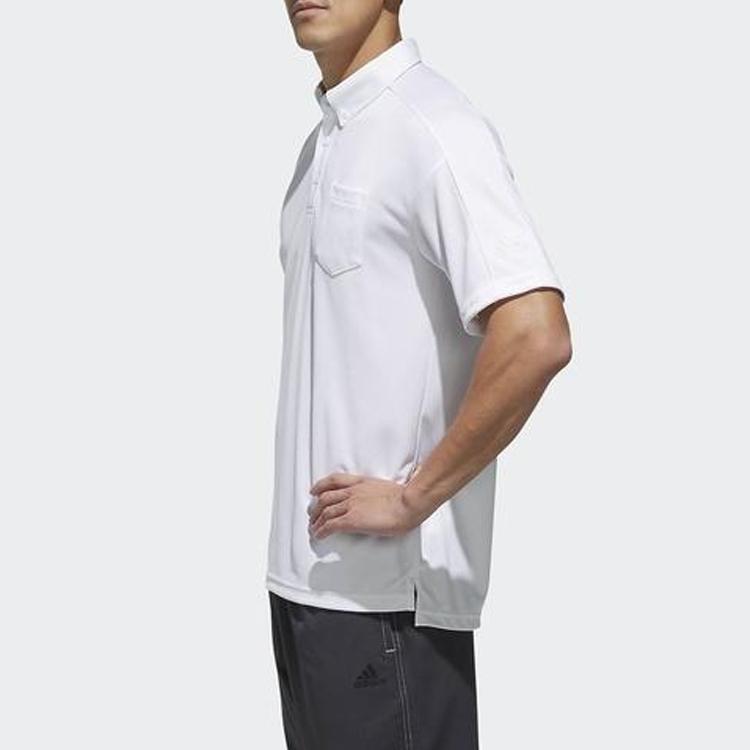 Adidas Рубашка поло с коротким рукавом S2S Pocket, мужская, белая DV0987