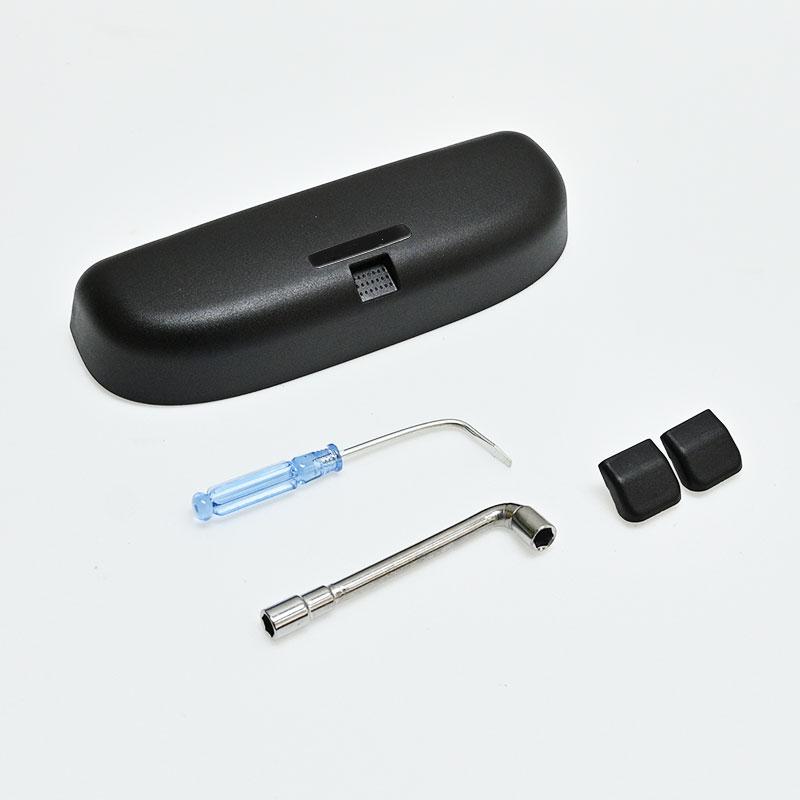 Автомобильный держатель для солнцезащитных очков из АБС-пластика, чехол для очков, зажим для Land Rover Freelander Discovery 3/4/5 Evoque, коробка для хранения очков