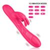Кролик Дилдо Вибратор для Женщин Массажер Для Вагины Стимулятор Сосков Клитора Женская Мастурбация Анальный Вибрирующий Взрослые Секс Игрушки