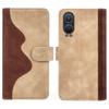 For OnePlus Nord CE4 Lite 5G/Oppo K12x 5G (China) Phone Case Splicing Color Leather Wallet Cover