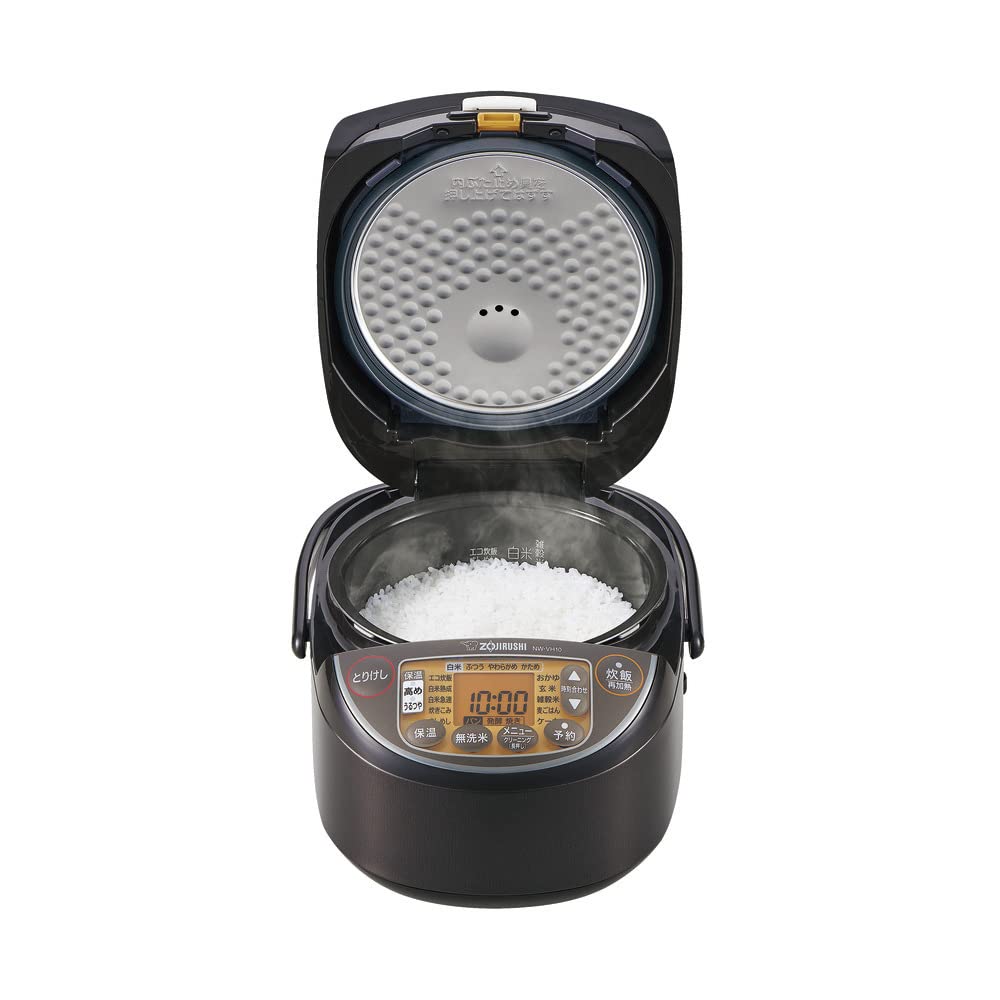 Zojirushi IH Rice Cooker Brown ZOJIRUSHI Super Cook (5.5 Cups) NW-VH10-TA