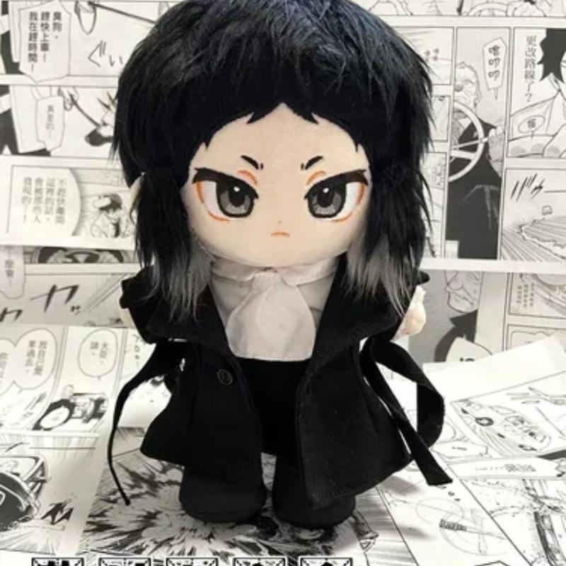 20 см Плюшевая Аниме Bungou Stray Dogs Гоголь Накахара Чуя Фёдор Достоевский Рюноскэ Акутагава Плюшевая Кукла Косплей Модель Игрушка Подарок