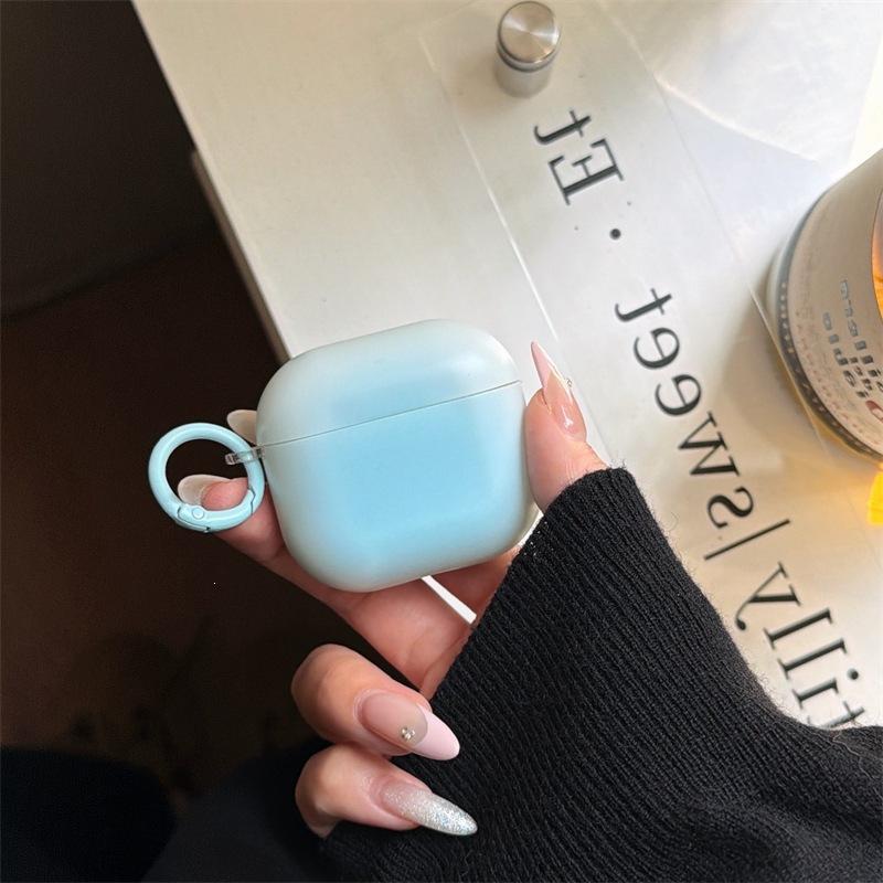 Frosted smudge gradual change AirpodsPro1 earphone case for Apple 1/1/1/1st generation wireless bluetooth case