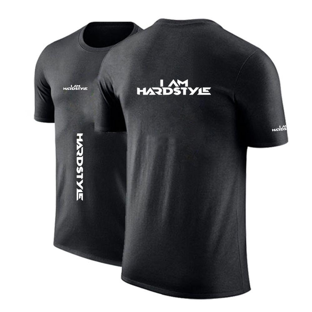 Men's 3D Letter Printed T-shirt for Summer Outdoor Sports Short Sleeved Top Fashionable Casual and Comfortable Round Neck Clothing