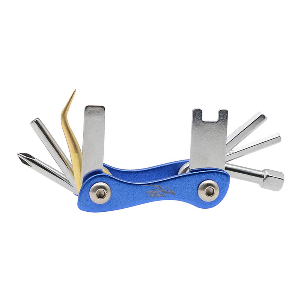 8 In 1 Diving Multi-Tool Stainless Steel Diving Repair Tool Diver Pick Repair Tool