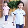 Boys T-Shirt Summer Short Sleeve Tee Children Turn-down Collar Polo Shirt Cotton Preppy Style Top Kids