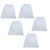 Lurrose Nail Dust Suction Collector Bag Nail Suction Dust Collector Pouches Replacement Bag for Nail Art Equipment 5pcs