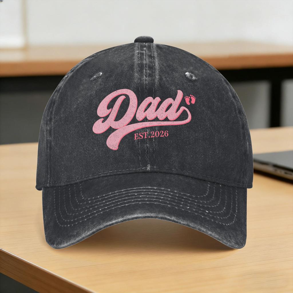Baseball Cap Soon to Be Daddy of Baby Girl Summer yk Cool Trucker Hat UnisexTeens Print Hunting Sunscreen Snapback Cap