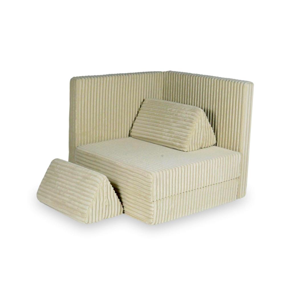 Montessori Premium Waffle Caramel Play Sofa