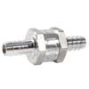 Aluminium Fuel Non Return Check Valve One Way Petrol 6 10 12MM Optional