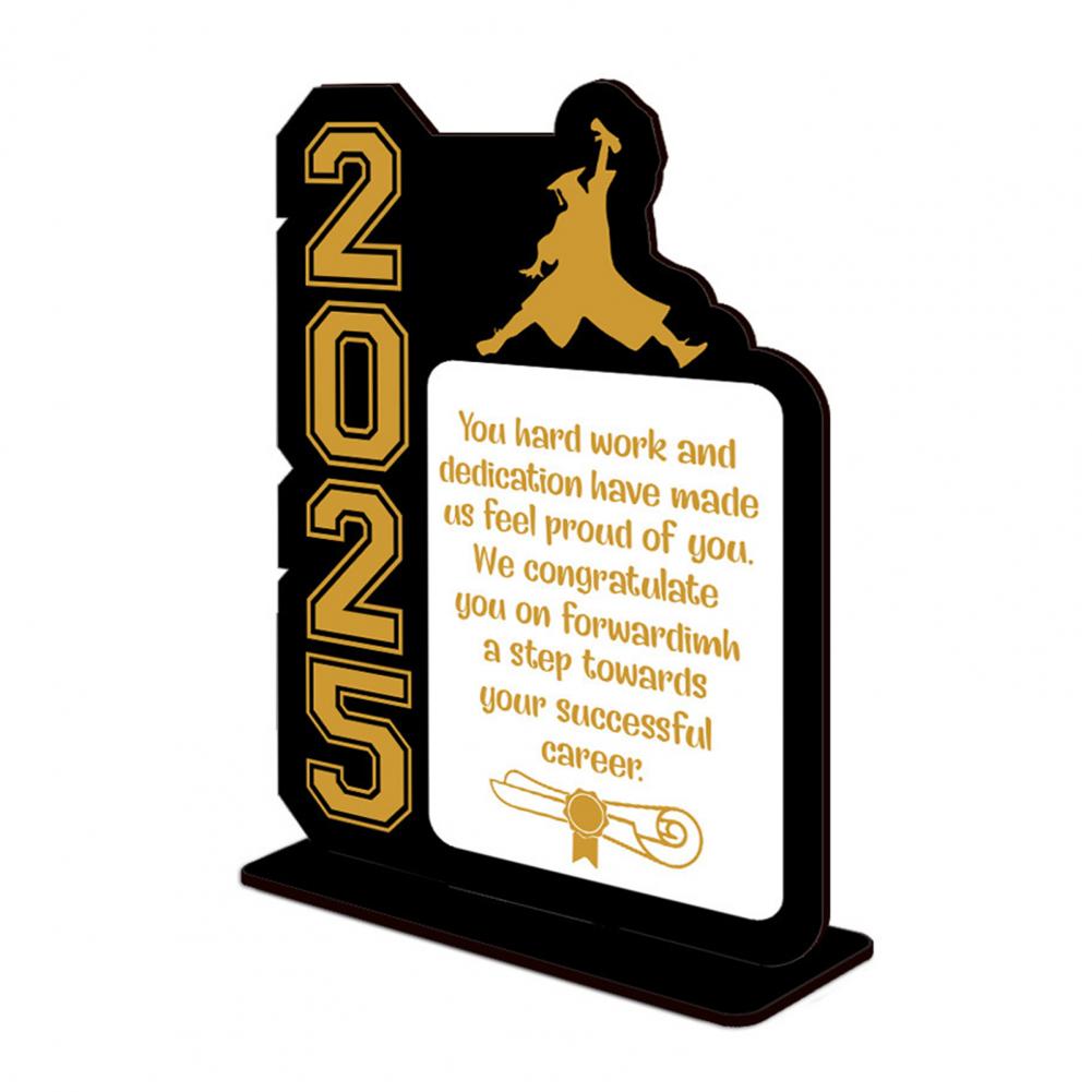 2025 Graduation Season Desktop Decoration Graduation Season Photo Frame  for Party Celebration