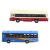 Bus Collection Bus Model, Minibus, Car Model, 1:150, Set of 6, Route Bus Model, Building Model, Diorama, Scenery Collection, Educational, DIY