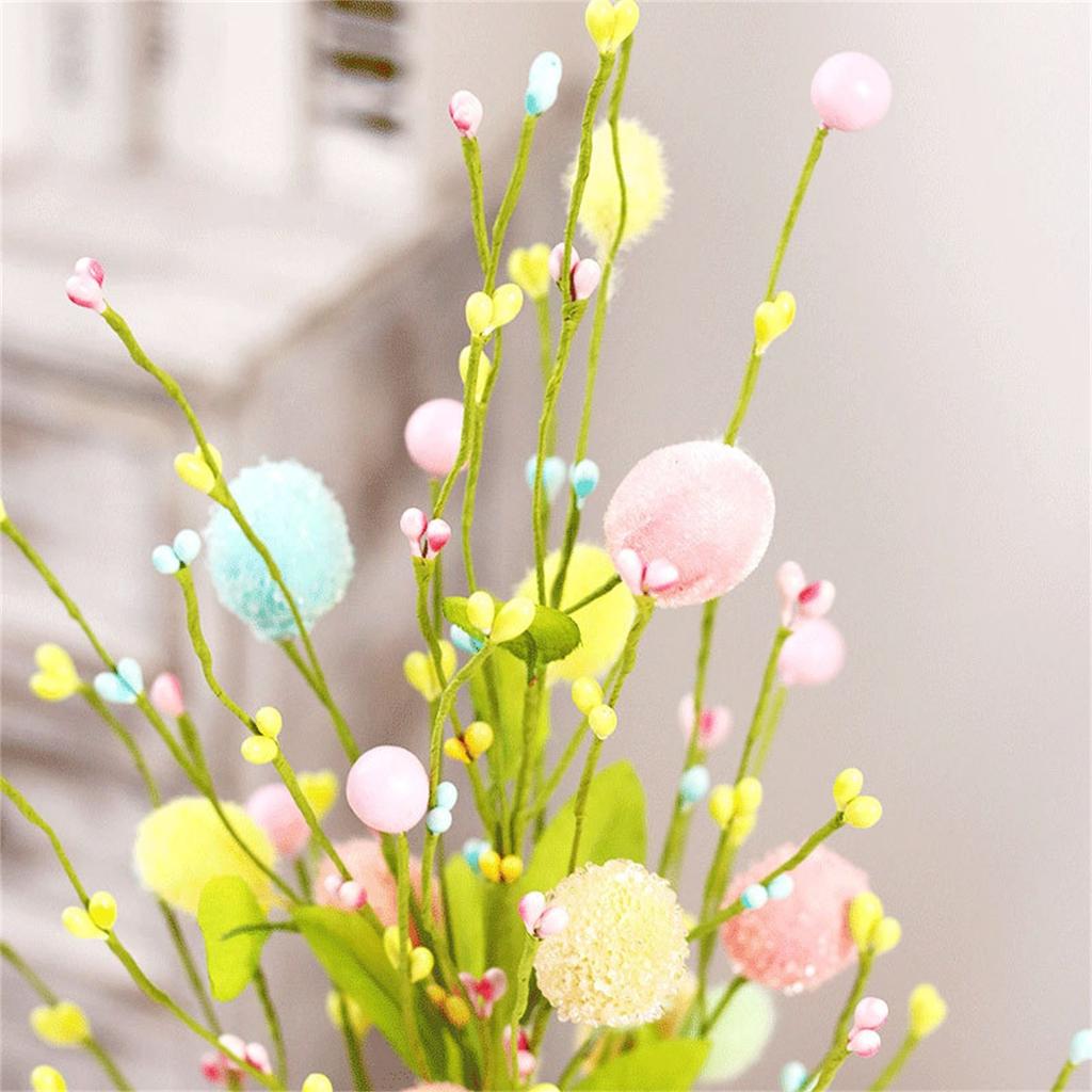 Пасхальное украшение Креативное пасхальное яйцо Украшение Дерево Домашняя вечеринка Сцена Настольный орнамент