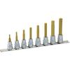HAZET Driver and Socket Made In Precision Tools for Mechanics 8801/8H Set, 8-Piece Professional, Germany,