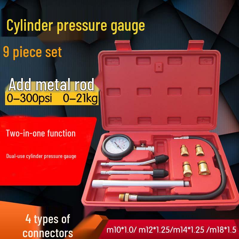 Car Cylinder Pressure Gauge Tool for Testing & Maintenance