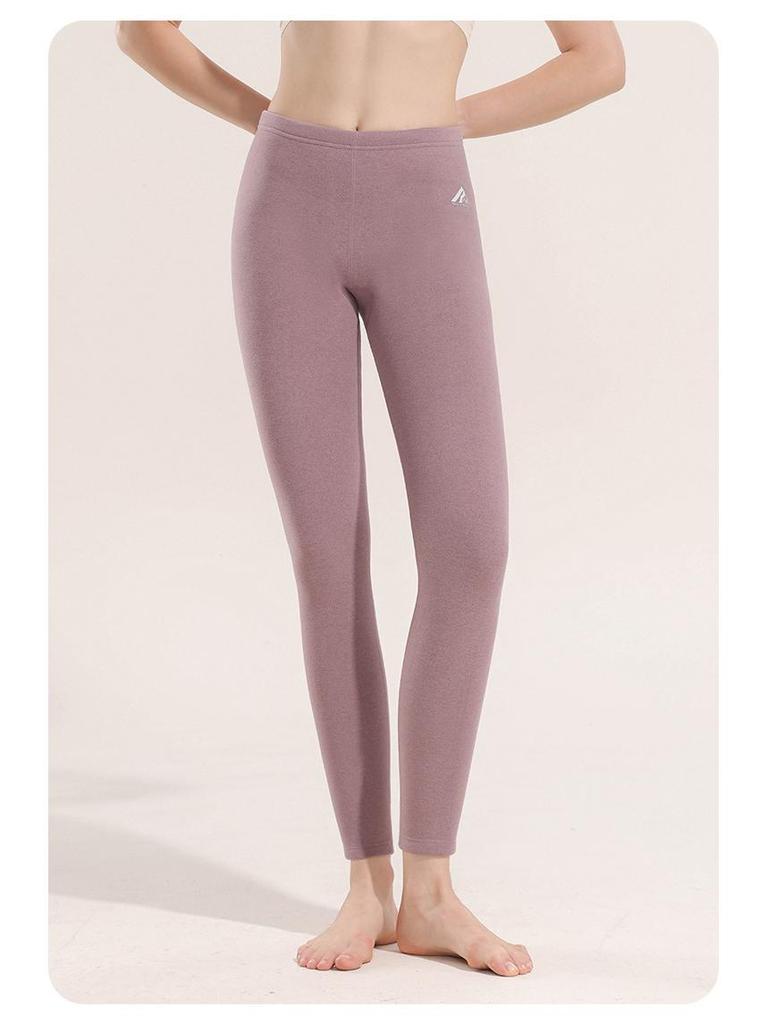 Увлажняющие бархатные леггинсы из шерсти и шелка с высокой талией для мужчин и женщин