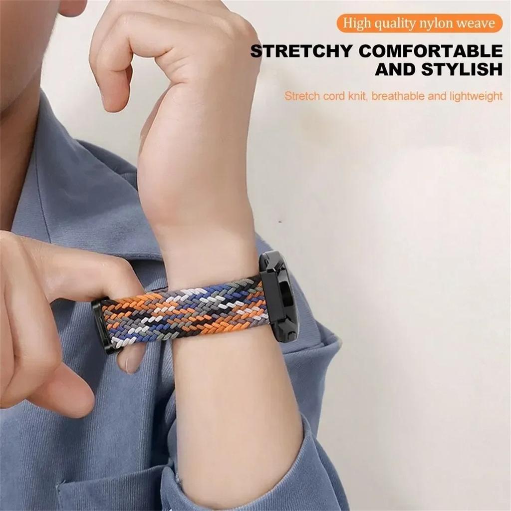 20mm 22mm Magnetic Braided Nylon Strap For Samsung Galaxy 4 5 6 44mm 40mm/Classic/5 Pro/Gear S3 Bracelet for Huawei Watch GT 4 3 2 Pro 46mm Wristband