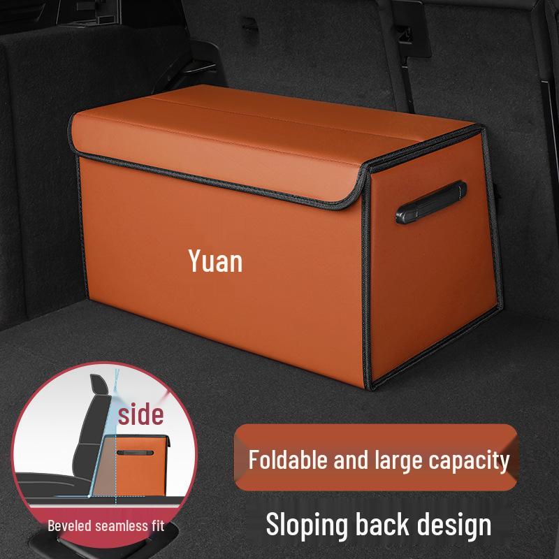 Совместимый органайзер для хранения в багажнике для BYD Yuan PLUS/Pro/Up - Складной ящик