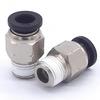 1/8"-1/2" NPT Наружная/Внутренняя 1/8- 5/8" Дюйм Трубка Наружный Диаметр Угольник Пневматический Быстроразъемное Соединение Быстросъемное Соединение