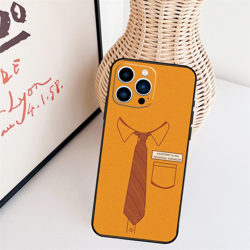 Чехол для телефона The Office Dunder Mifflin для iPhone 15 Pro Max 14 13 12 11 16 Pro Max mini XR 15 16 Plus 16e Задняя крышка