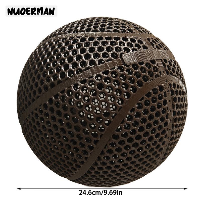 Norman 3D Printed Airless Hollow Basketball