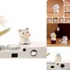Adorable Resin Cat Figurines For Diy Miniature Gardens Cute Desk Decor