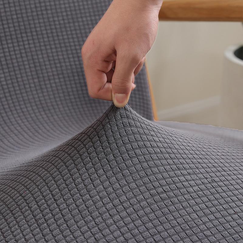 Чехол для стула Lazy Chair Cover из сплошного цвета, эластичный спандекс, чехлы для кресел, съемные, моющиеся, с застежкой-молнией, чехлы для одноместного дивана с крыльями