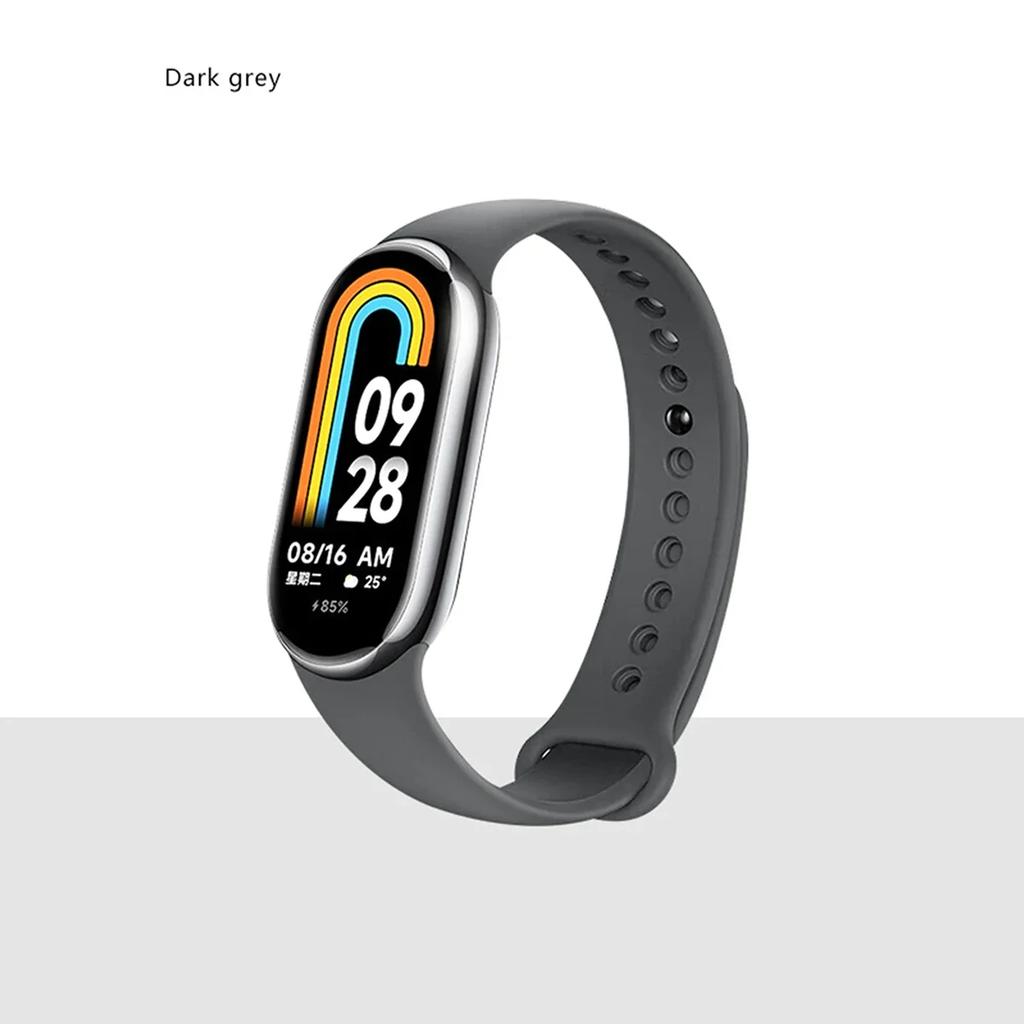 Ремешок для Xiaomi Mi Band 8/8 NFC Браслет Силиконовый Наручный Miband 8 NFC Замена pulsera correa Спортивный ремешок для Mi Band 8