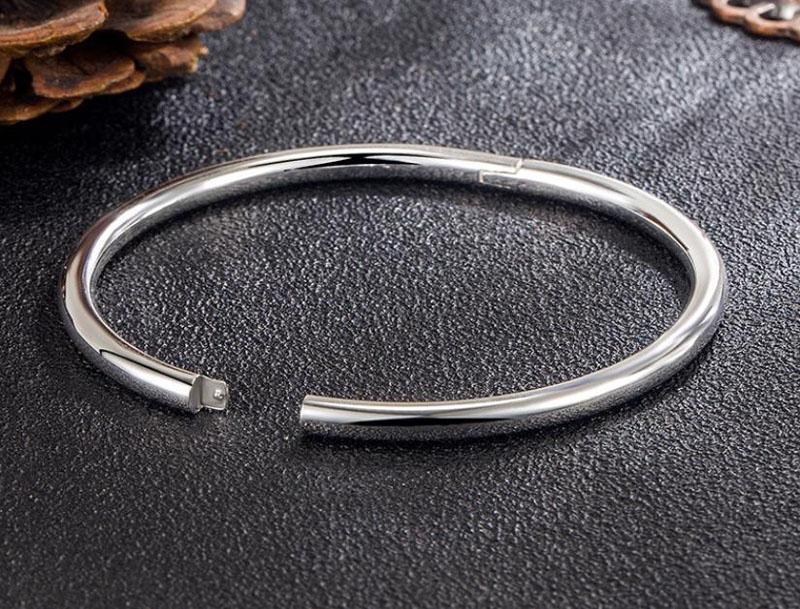 Модные винтажные браслеты 925 пробы серебряного цвета, ювелирные изделия, серебряные браслеты и браслет для женщин Srebrna Bransoletka Pulsera De Plata